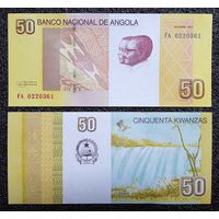 50 кванза Ангола 2012 г. UNC