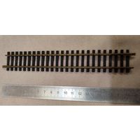 Рельс прямой L=183mm Fleischmann #1700, НО 1:87
