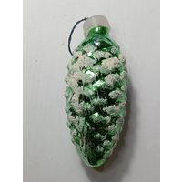 Ёлочная игрушка -  шишка , СССР. ,