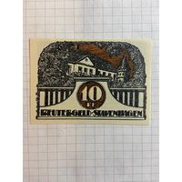 10 пфеннингов (нотгельды) г. Германия.