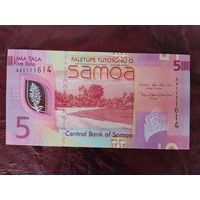 5 тала Самоа 2023 г. Полимер.