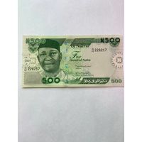 Нигерия 500 наира образца 2024 года UNC