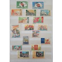 Марки. Корея. 1959-1974гг.