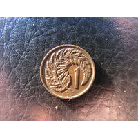 Новая зеландия.1 цент.1967. С 20 копеек. Распродажа коллекции. Смотрите другие лоты.