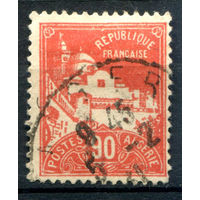 Французские колонии - Алжир - 1927/29г. - ландшафты, архитектура, 90 с - 1 марка - гашёная [Mi 82]. #4-W1-117-A-1