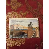 Магнит с изображением Аничкова моста в Санкт-Петербурге