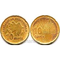 Азербайджан 10 гяпиков 2006