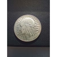 5 злотых 1934 "Ядвига"