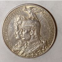 С рубля без мц! 2 марки 1901 Пруссия - династия