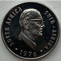 ЮАР 10 центов 1976 г. Окончание президентства Якобуса Йоханнеса Фуше. Из набора. Состояние!
