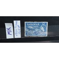 МАЛАЙСКИЕ ГОСУДАРСТВА 1964г. Саравак. Гаш.
