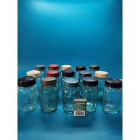 Баночка СССР (горчица). 15 шт. одним лотом.