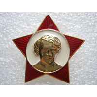 Октябрятская звездочка. октябренок.