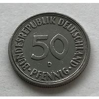 Германия ФРГ 50 пфеннигов 1970 (D - Мюнхен)