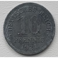 Германия 10 пфеннигов 1921