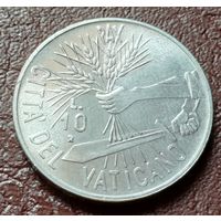 Ватикан 10 лир, 1984    ( 1-6-5 )