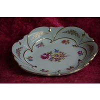 Ваза - конфетница ( Германия )  16,5 см  , целая