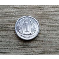 Werty71 Карибские острова 1 цент 2013 Елизавета 2 Карибы