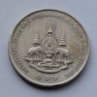 Таиланд 1 бат, Золотой юбилей - правление короля Рамы IX, 2539 (1996)