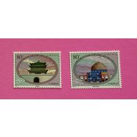 Китай 2003  Колокольня  1384 г , Мечеть    2 марки