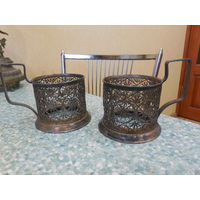 Два подстаканника. Скань.