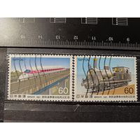 Япония, 1987. Введение в эксплуатацию новой ж/д линии, полная серия