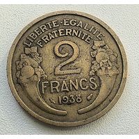 Франция 2 франка 1938  3-8-29
