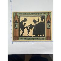 Нодгельд 75 пфеннигов Глахау. Веймарская республика - 0202