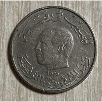Монета. Тунис. 1 динар 1976 год. С рубля без МЦ.