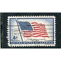 США. 100 лет американскому флагу