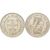 Португалия 100 эскудо, 1988 Золотой век открытий - Бартоломеу Диаш UNC