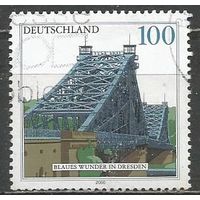 Германия. Мост в Дрездене. 2000г. Mi#2109.