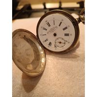 Часы серебряные карманные, 19 век.