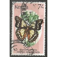 Кения. Бабочка Харона. 1988г. Mi#426.