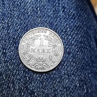 1 марка(1903г.) (G). Пруссия.Расспродажа! Состояние!