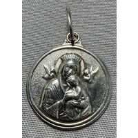 Образок серебряный. 925 пробы. 34