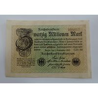 20 миллионов марок 1923 г. Германия