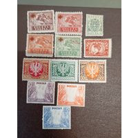Польша сборный лот 19е 29е 30е