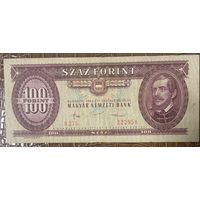 Банкнота 100 форинтов 1984 год. Венгрия.
