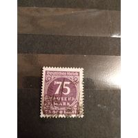 1923 Германия Рейх мих 276 оценка 14 евро концовка серии (2-15)