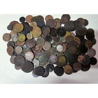 173 монеты Российской империи от Петра до Николая с серебром