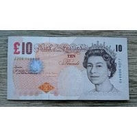 Werty71 Великобритания 10 фунтов 2000 банкнота