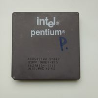 Керамический Ретро процессор INTEL PENTIUM A80502-100 SY007.