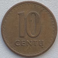 Литва 10 центов 1991 г.