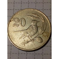 20 центов  Кипр 1983 год