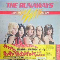 Runaways. Live in Japan. OBI (FIRST PRESSING)