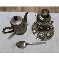 Лот посуды из Металла Советских времен