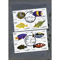 ШВЕЦИЯ ISO, РЫБЫ, 1977, 8м в 2-х сцепках, гашен