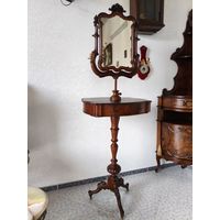 Антикварный Столик для Бритья / Туалетный Столик в стиле Рококо, Франция начало ХХ века.