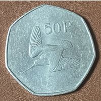 Монета 50  пенсов 1978 год. Ирландия